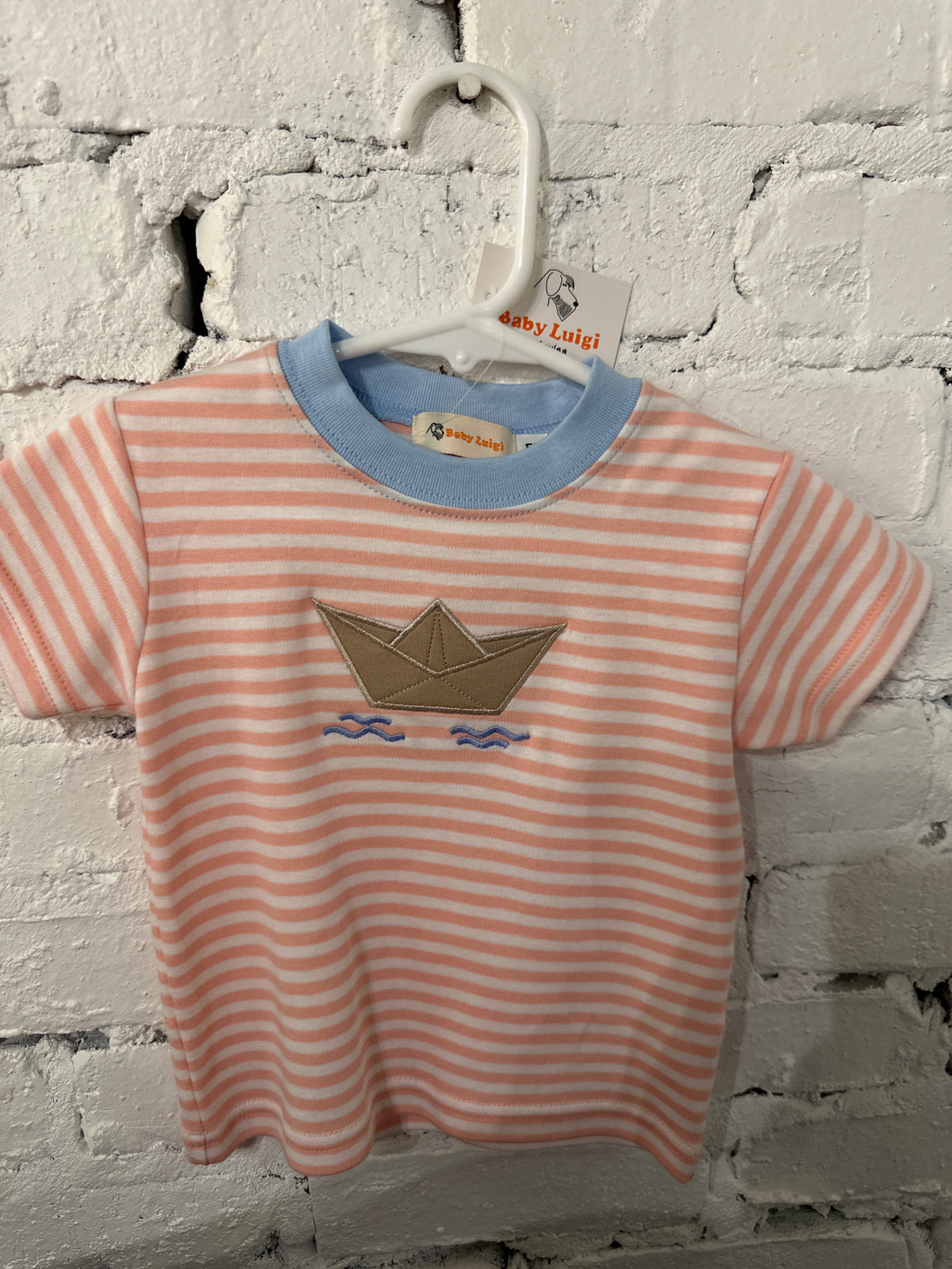 Luigi paperboat shirt
