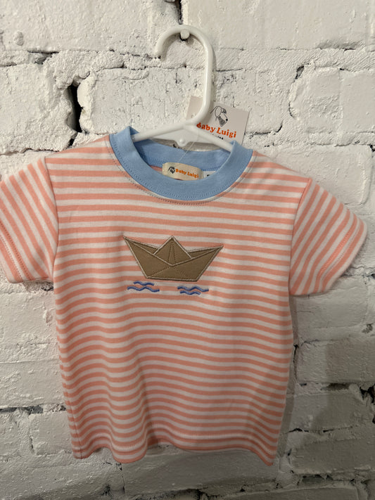 Luigi paperboat shirt
