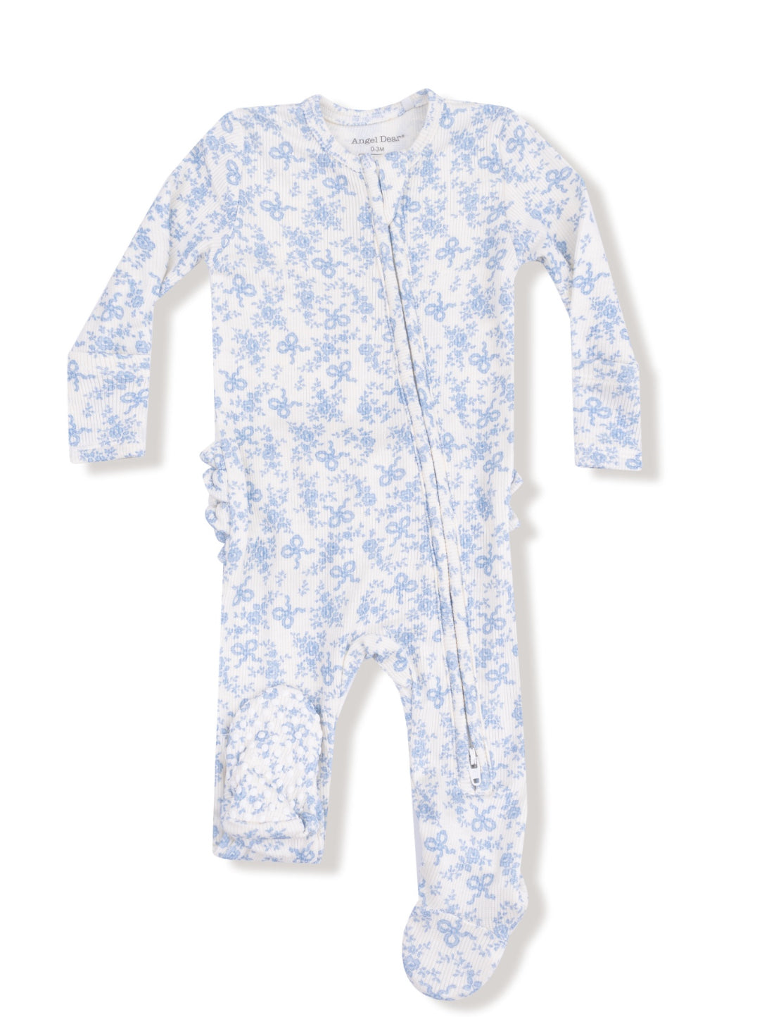 2 Way Zipper Footie in Romi Floral