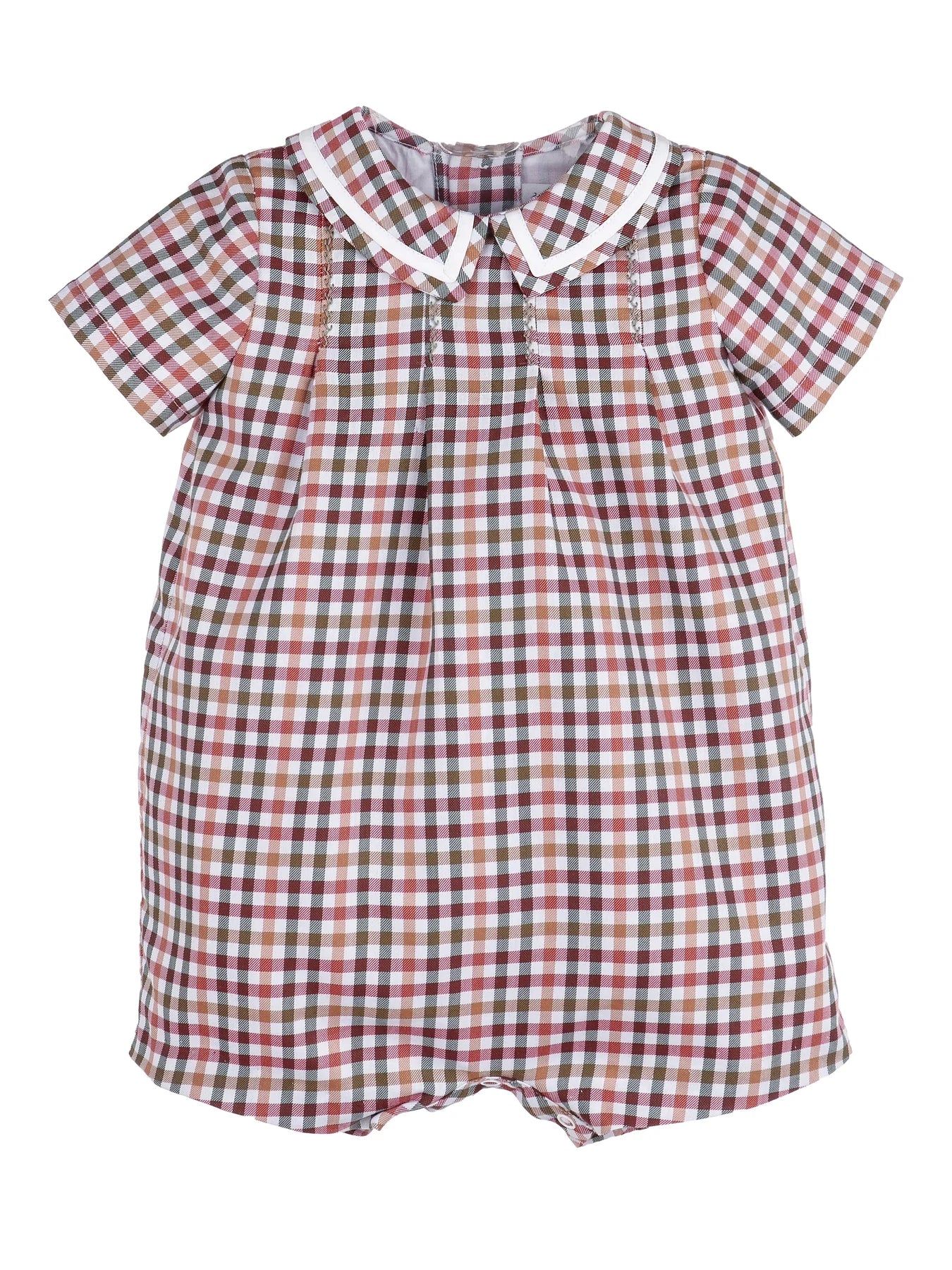Cider Check Romper