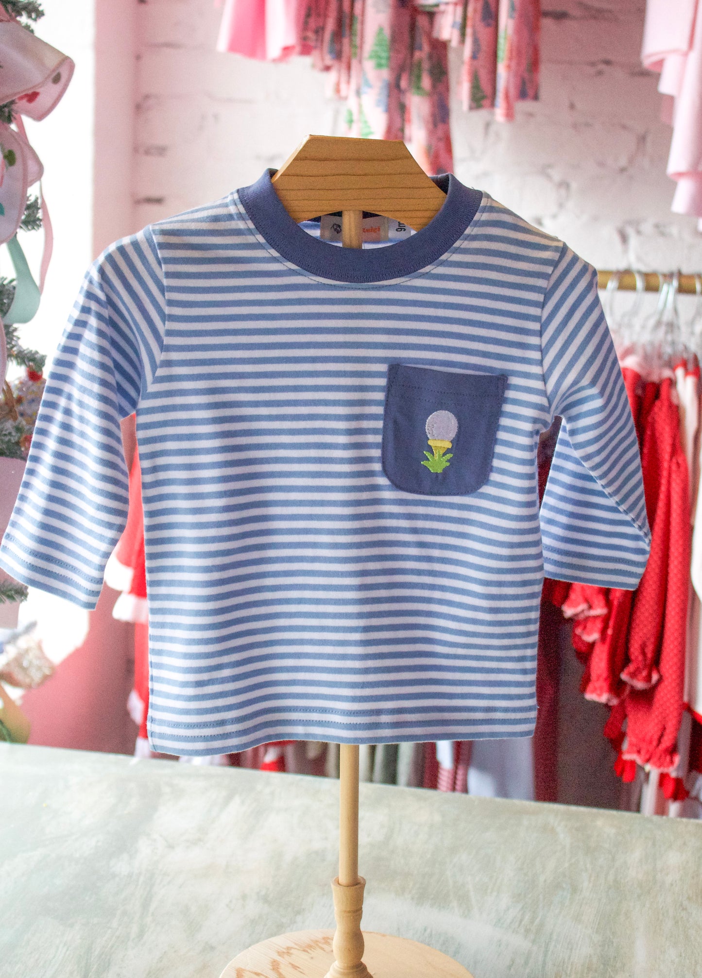 Golf Ball On Tee Long Sleeve