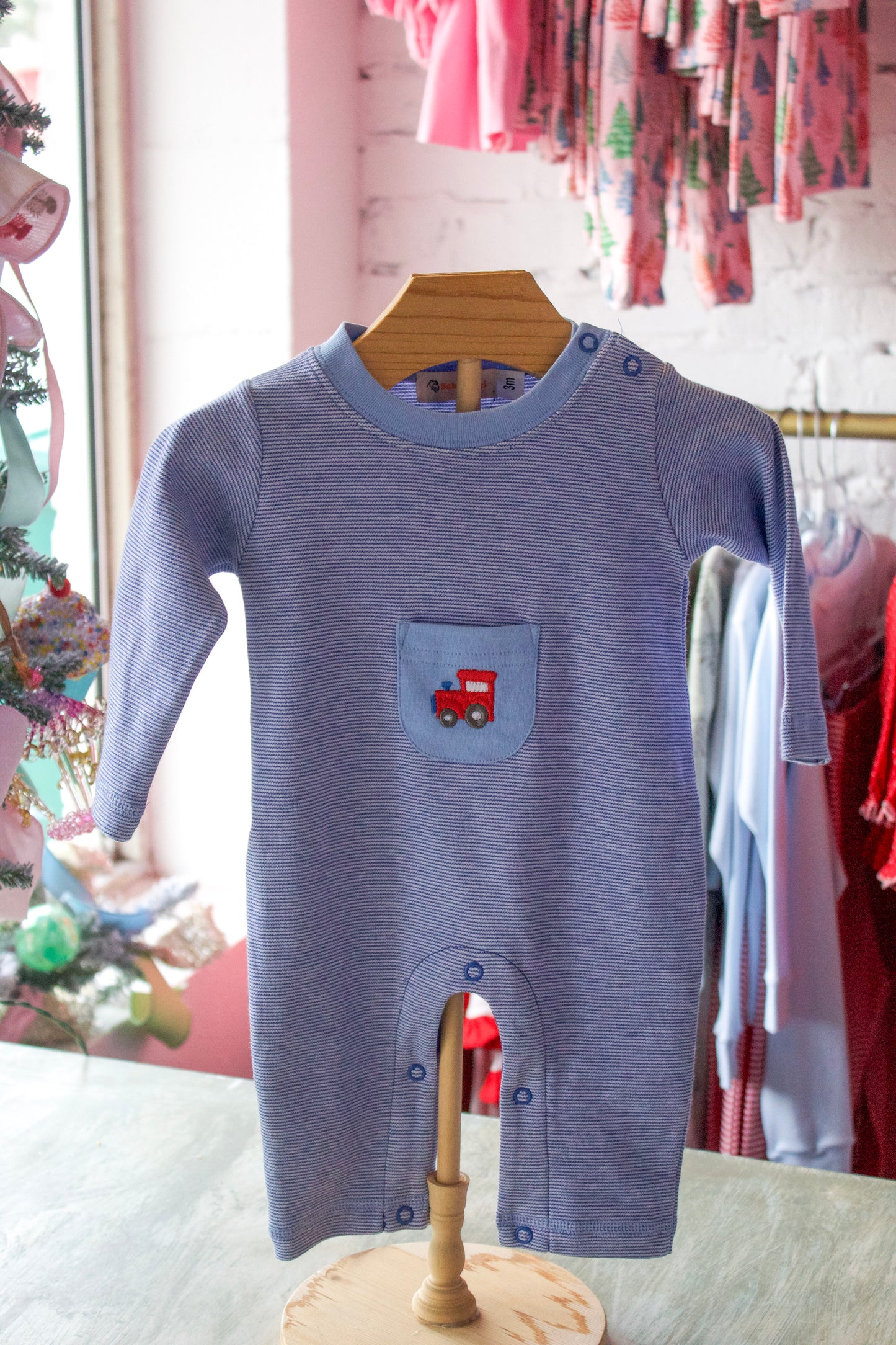 Long Sleeve Train Romper