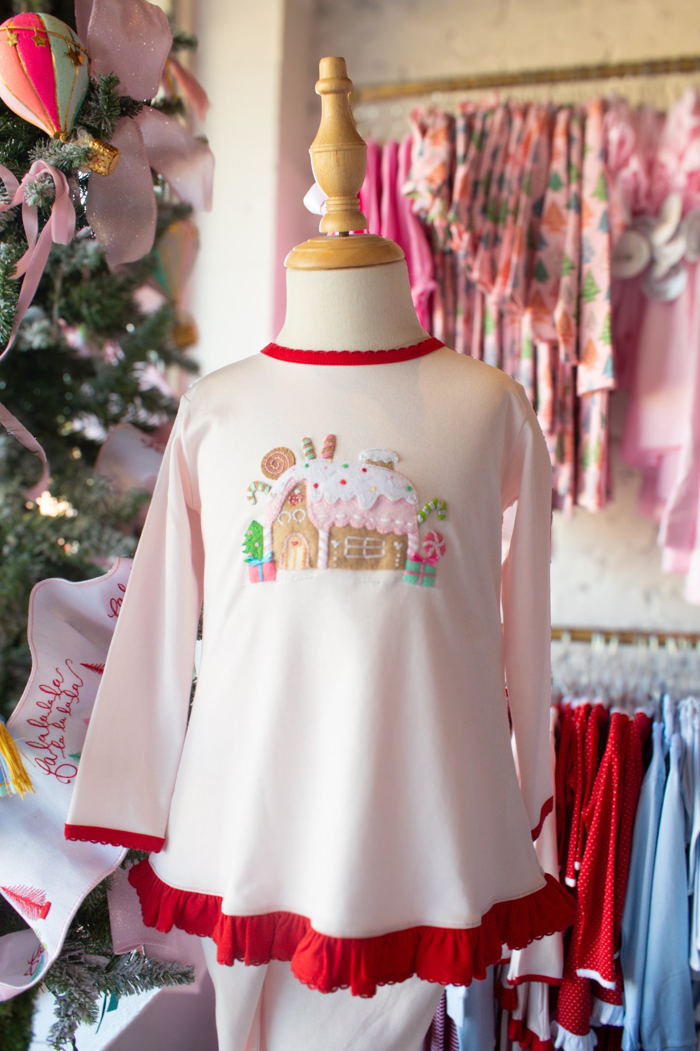 Sugarplum House Long Sleeve Pant Set