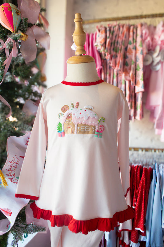 Sugarplum House Long Sleeve Pant Set