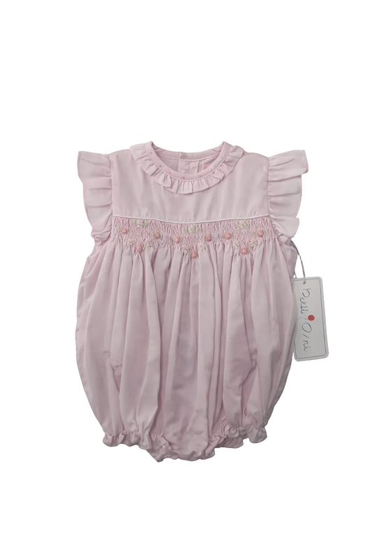 Smocked Rosebud Bubble