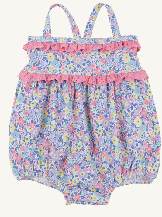 St. Bart’s Bubble Bathing Suit in Briar Patch Petals