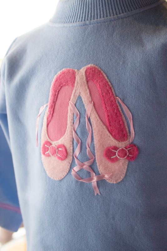Sweatshirt With Ballet Slippers