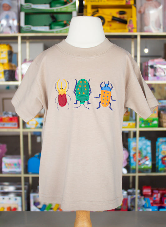 Three Beatles on Sand T- Shirt