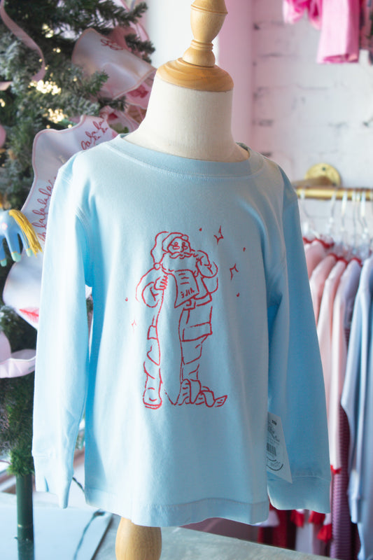 Long Sleeve Santa's Good List Shirt