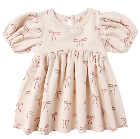 Darla Dress - Red Bows