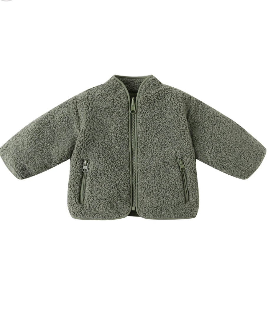 Shearling Zip Jacket