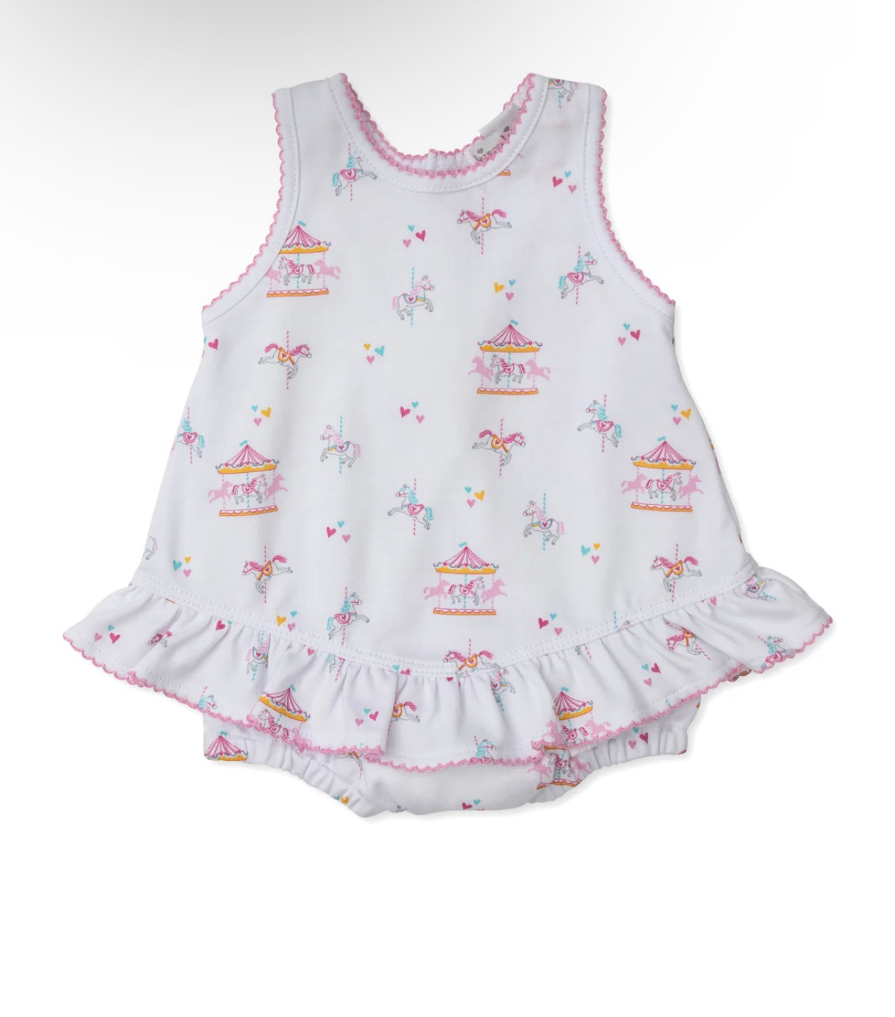 Multi Carousel Ruffle Bubble
