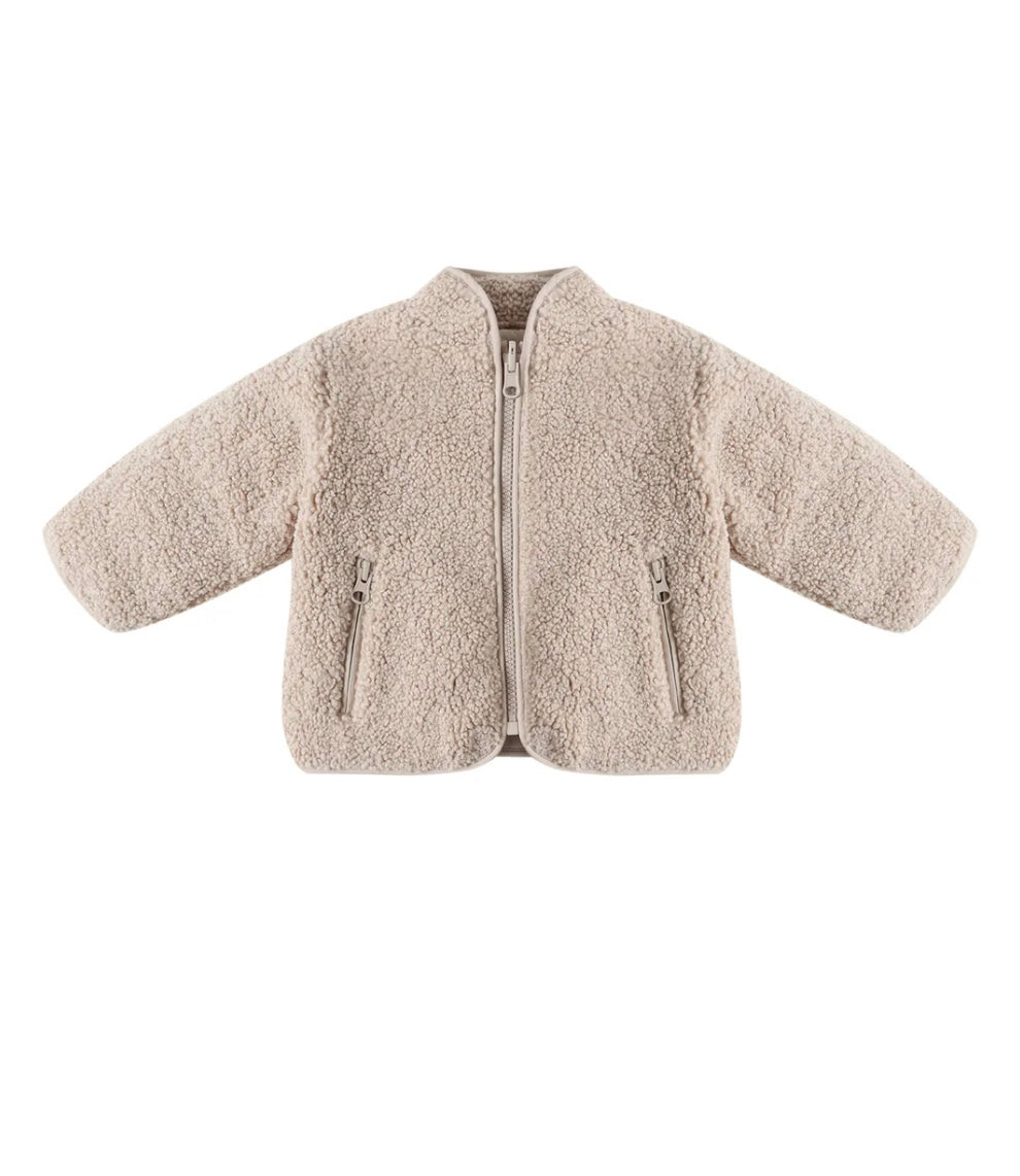 Shearling Zip Jacket