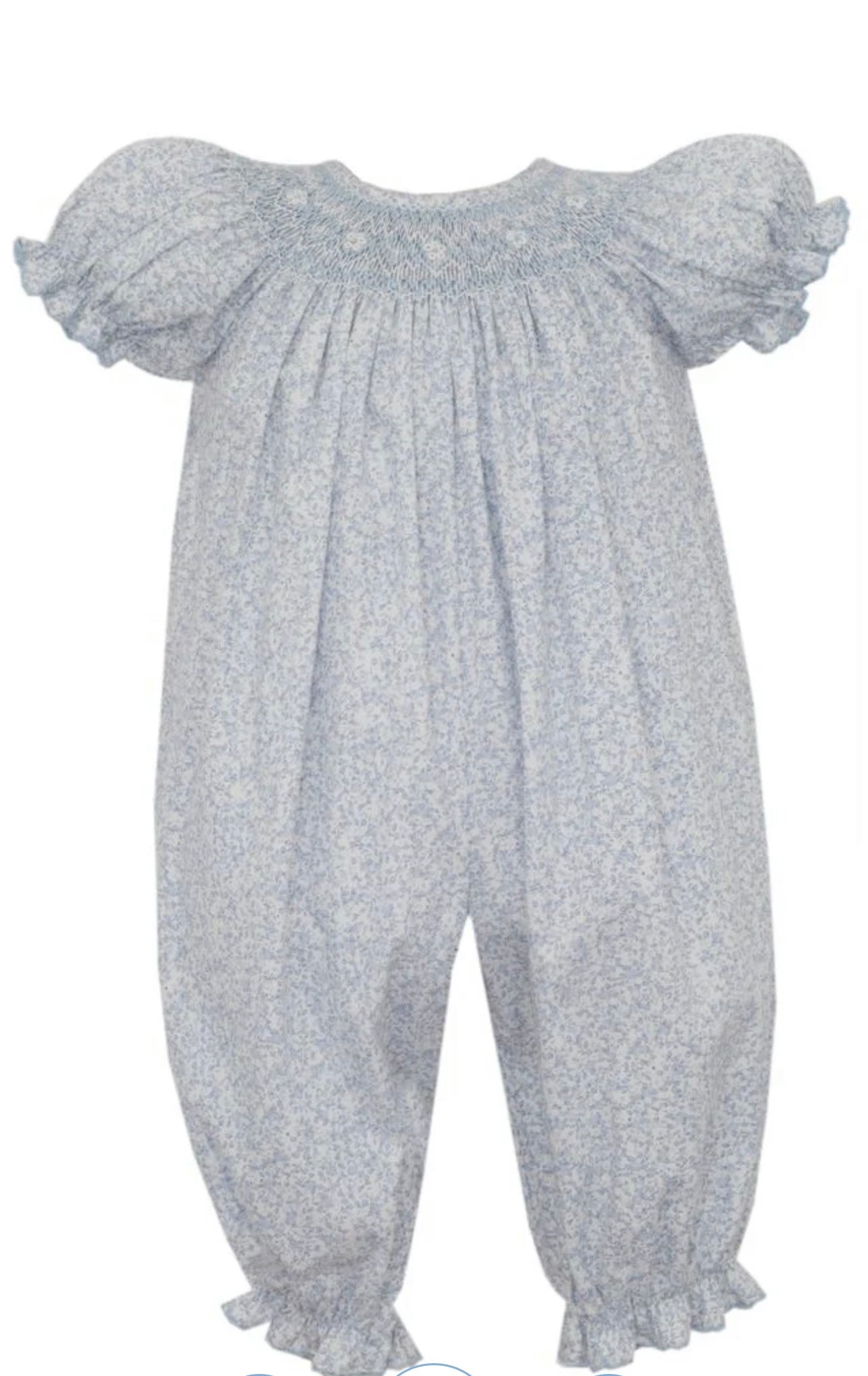 Grace Light Blue Long Bishop Bubble
