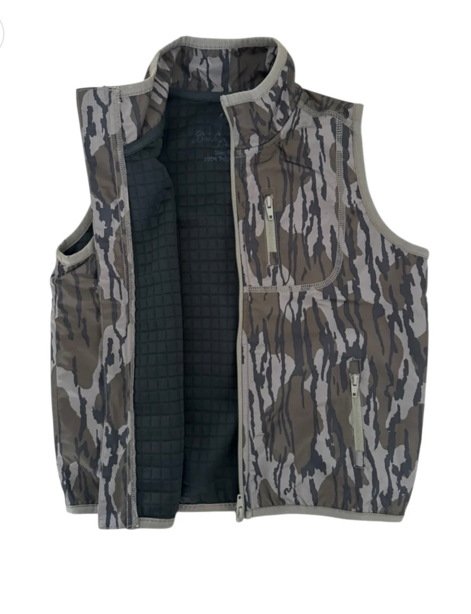 Wyatt Vest in Mossy Oak Original Bottomland Camo