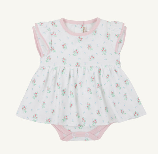 Daisy's Diaper Cover Dress in Lancaster Gate Garden