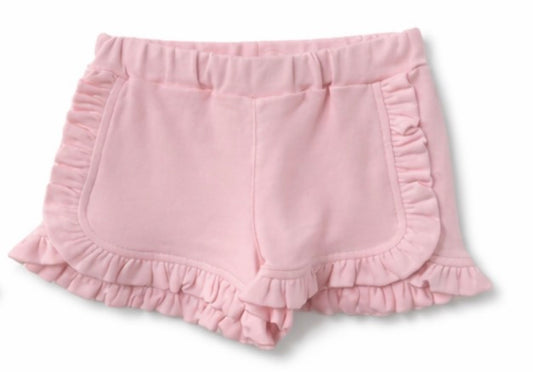 Pink Ruffle Shorts