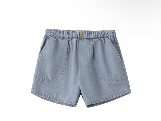 Utility Short in Chambray