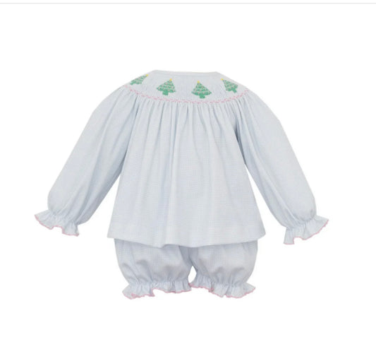 Christmas Tree Bishop Bloomer Set