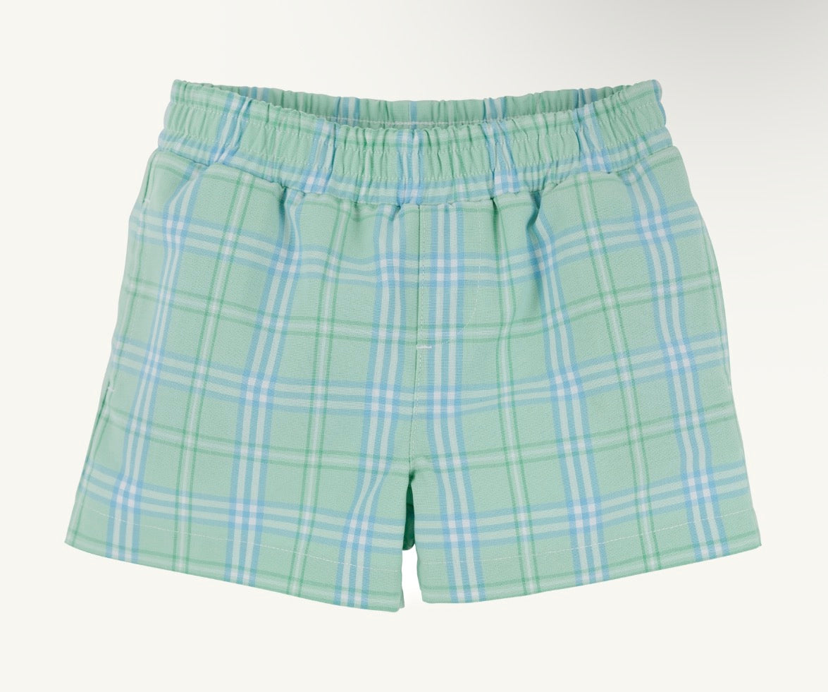 Sheffield Shorts in Pelham Bay Plaid