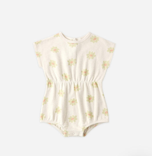 Kai Romper in Yellow Daisy