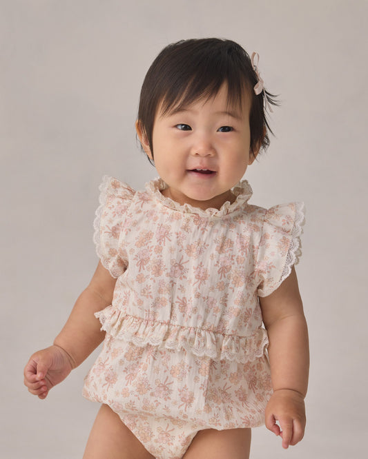 Alice Romper Ivory