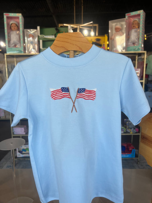 Crossing Flags Tee