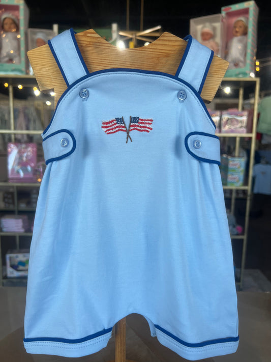 Crossing Flags Romper