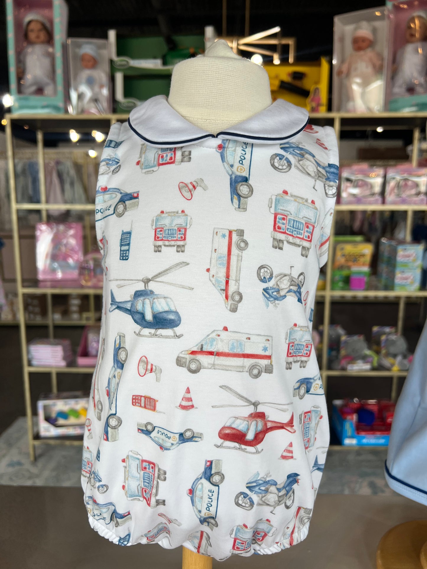 Rescue Squad Bubble With Round Collar