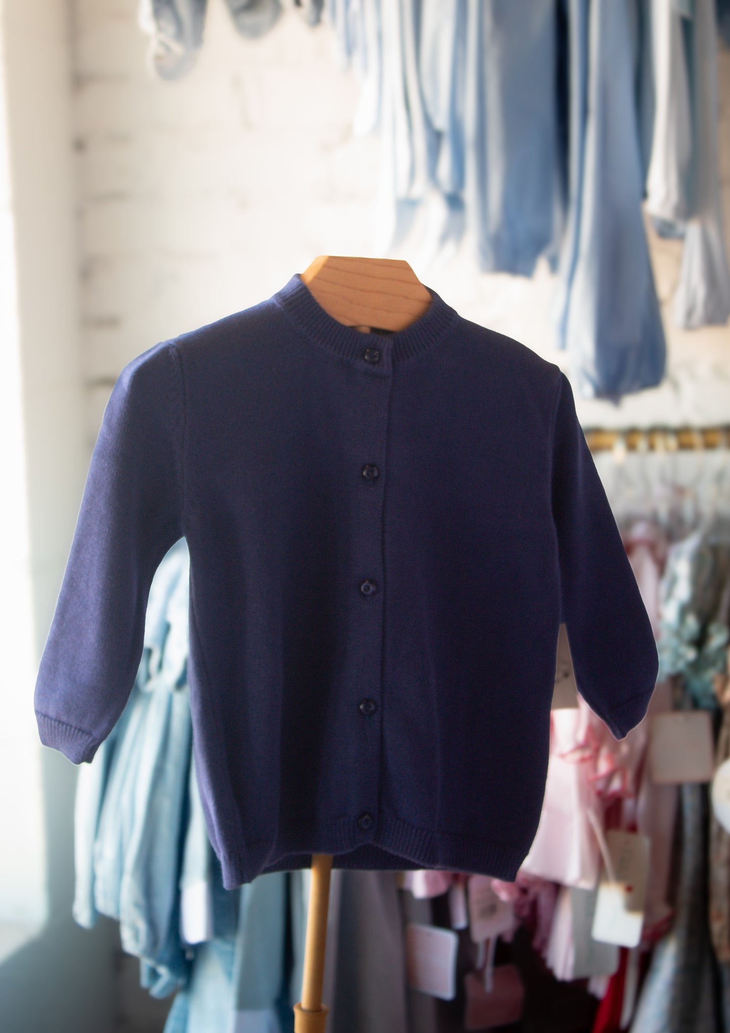 Cardigan In Dark Royal