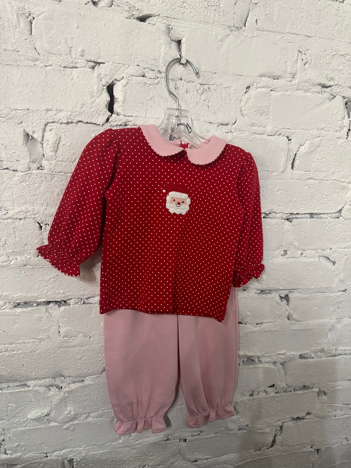 Santa Head Bloomer Pant Set