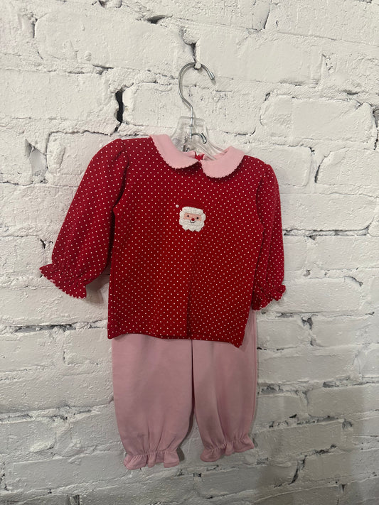 Santa Head Bloomer Pant Set