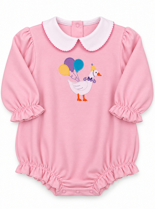 Girls Birthday Goose Bubble