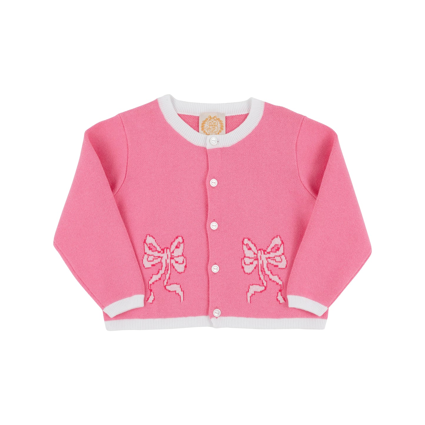 Cambridge Cardigan in Hamptons Hotpink