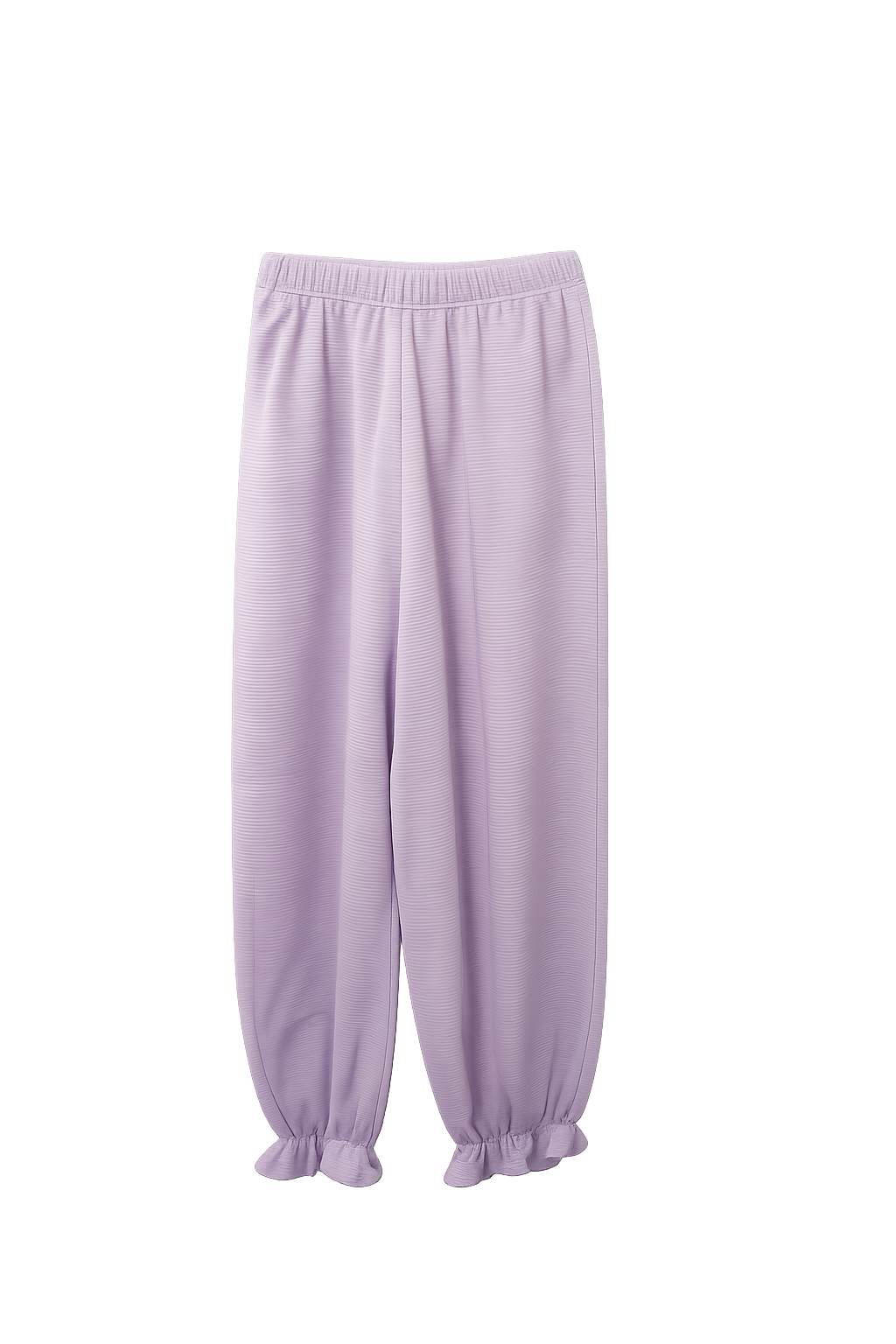 Girls Purple Stripe Bloomer Pant