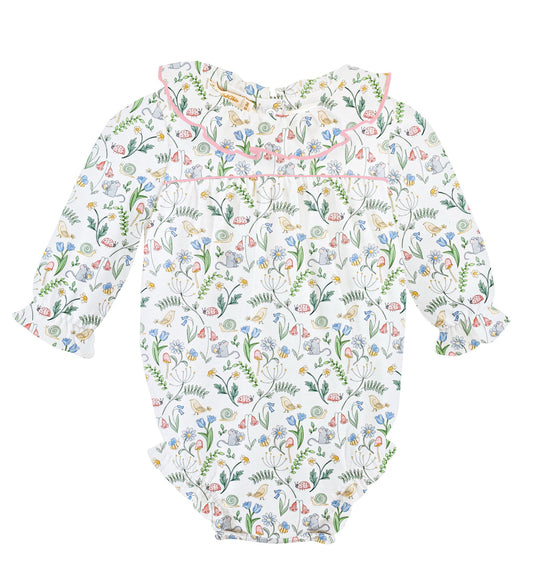 Prairie Beauty Bubble With Ruffled Collar