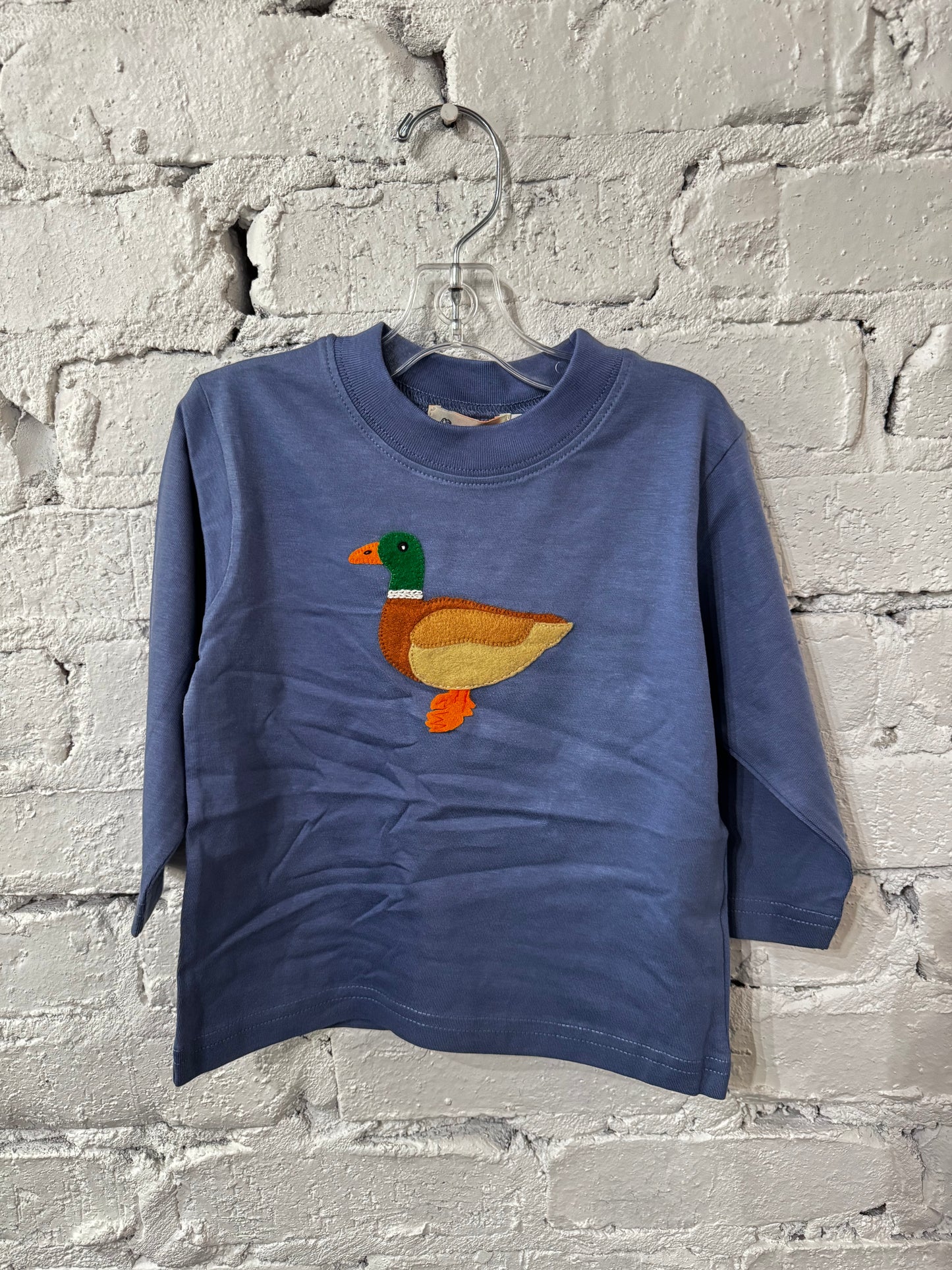 Mallard On New Steel Blue Long Sleeve