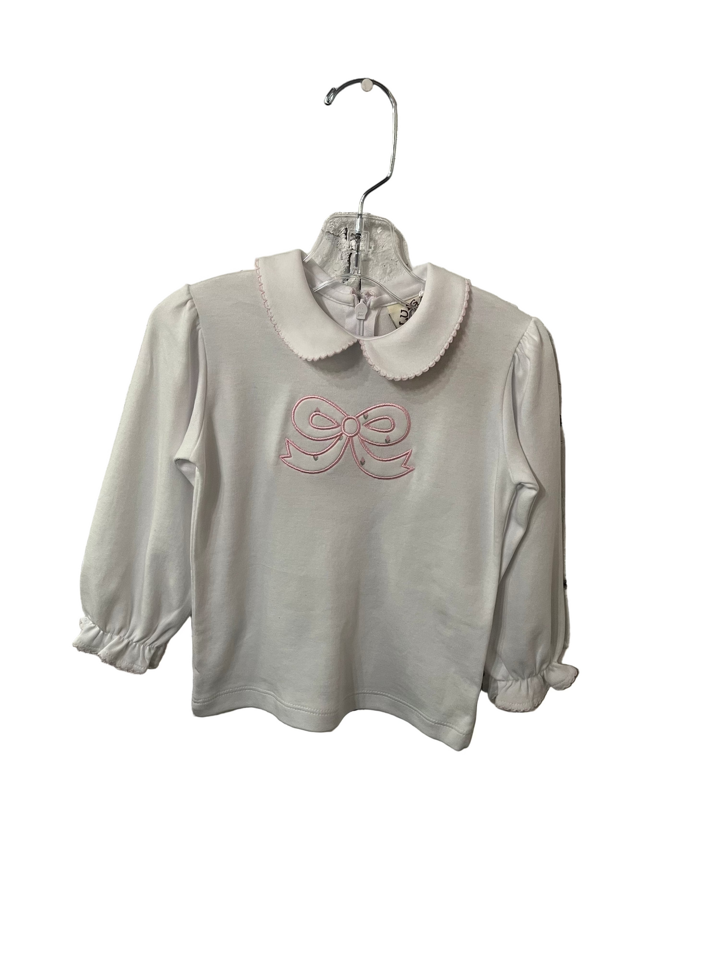 Long Sleeve Bow Blouse