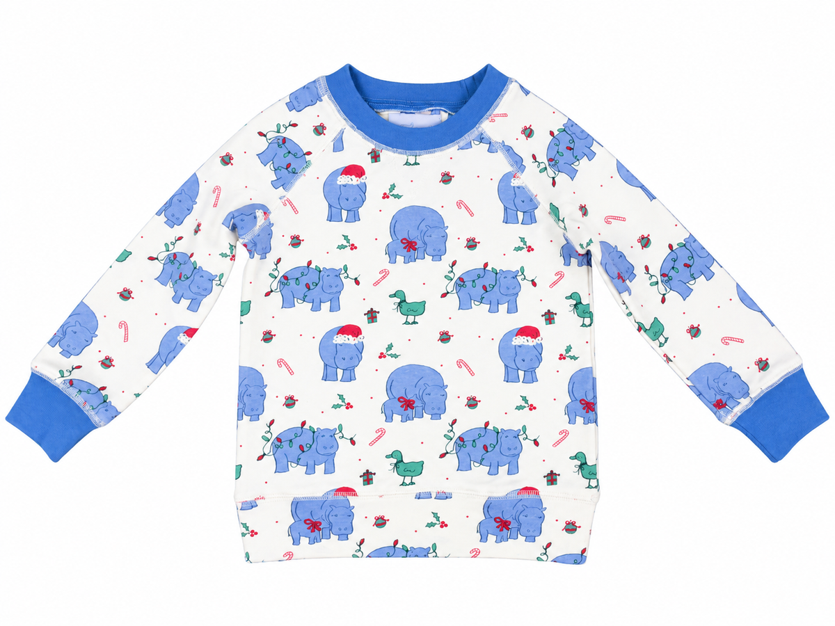 I want Hippopotamus for Christmas Sweatshirt