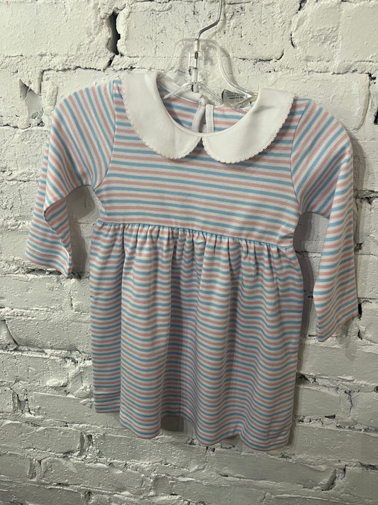 Striped Ruffle Dress
