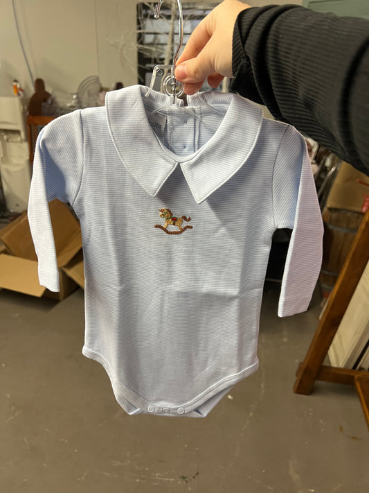 Christmas Rocking Horse Onesie