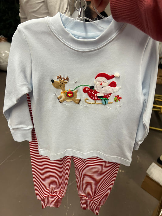 Dash Away Rudolph Set & Crew Neck Shirt