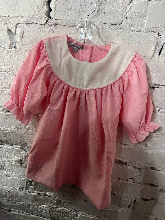 Pink Corduroy Dress