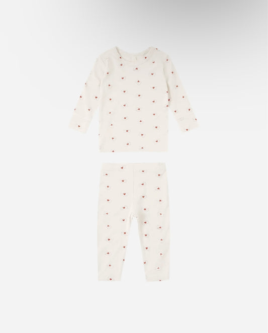 Bamboo Pajama Set Valentine