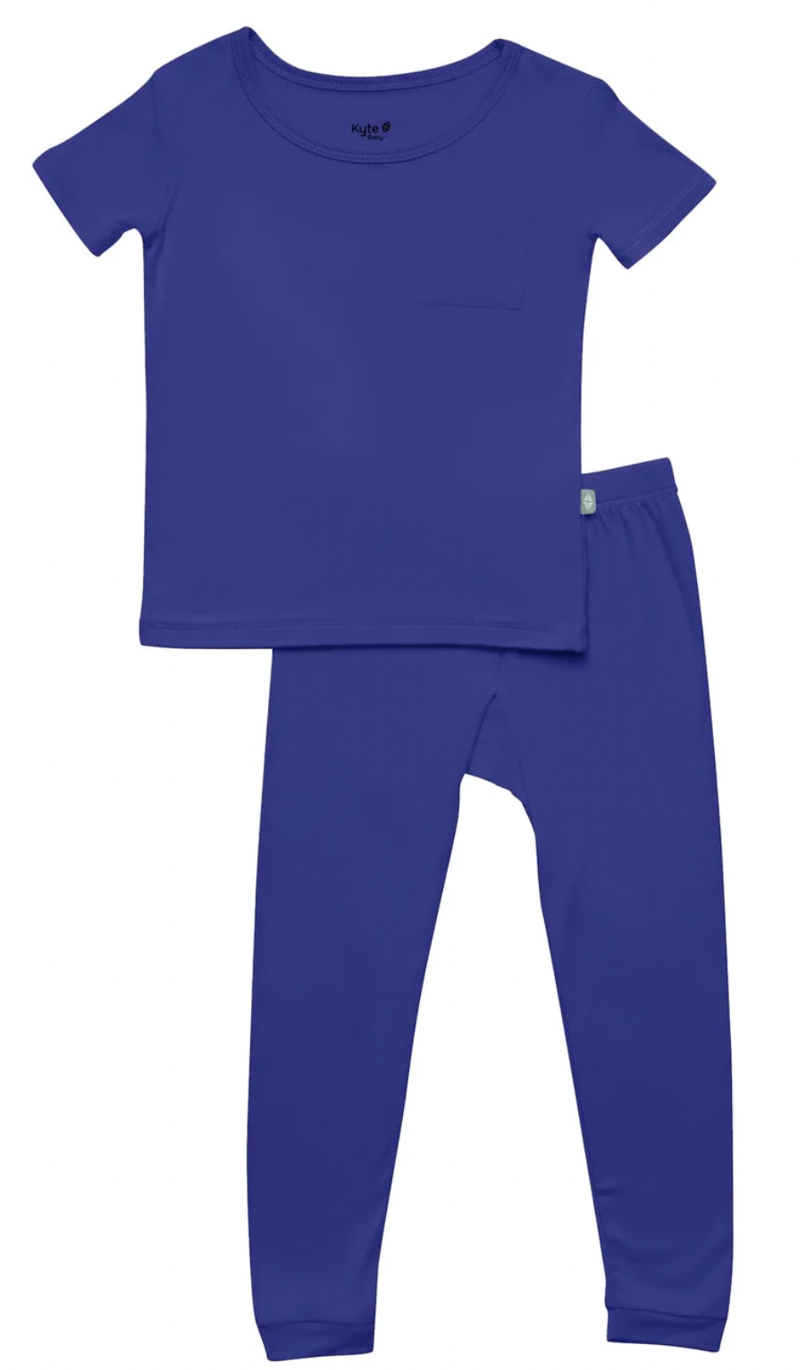 Kyte Short Sleeve Pajamas in Royal