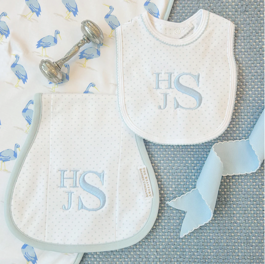 TBBC Oopsie Daisy Burp Cloth in Micro Dot