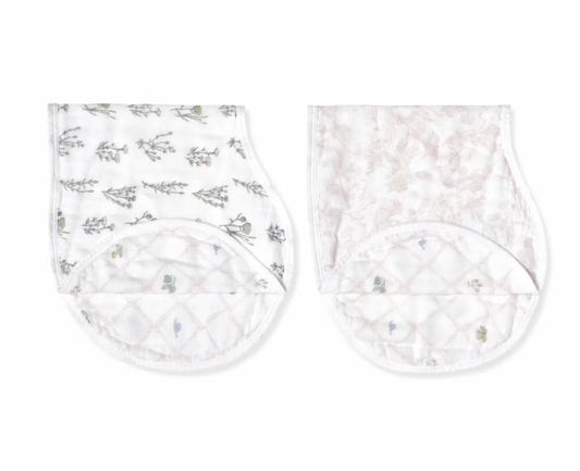 Aden+Anais - SILKY SOFT BURPY BIB 2 PACK