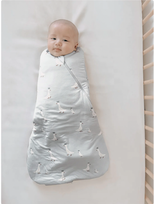 Swaddle Sleep Sack- Crowned Goose
