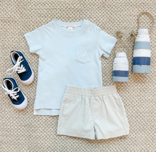 TBBC Prepletic™ Sheffield Shorts in Saratoga Stone