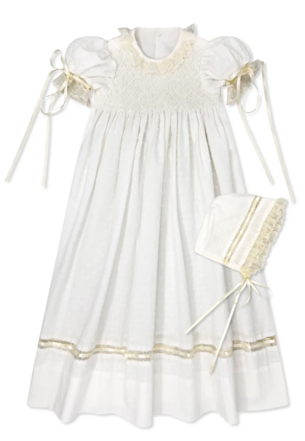 Lullaby Set - Margaret Daygown - Blessings White/Ecru